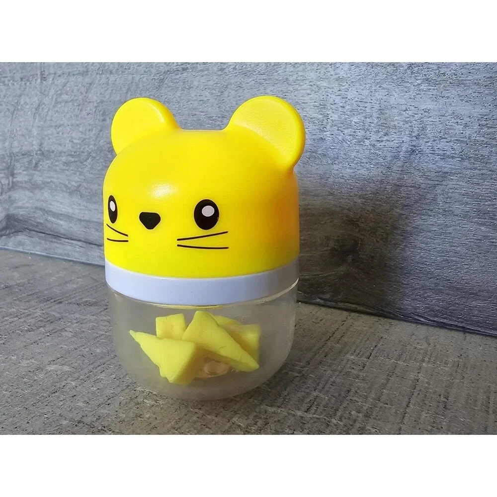 Fisher Price Press And Rattle Yellow Mouse With Cheese Replacement